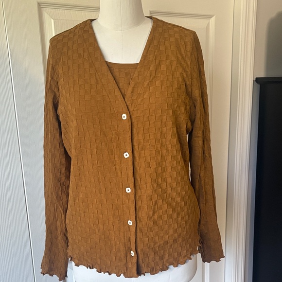 Textured Twin Set by Madewell/Size L - Picture 1 of 10